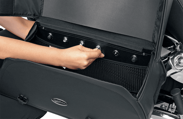 SADDLEMEN 3501-0309 Cruis'n™ Slant Saddlebag - Extra Jumbo — image 3 of 3