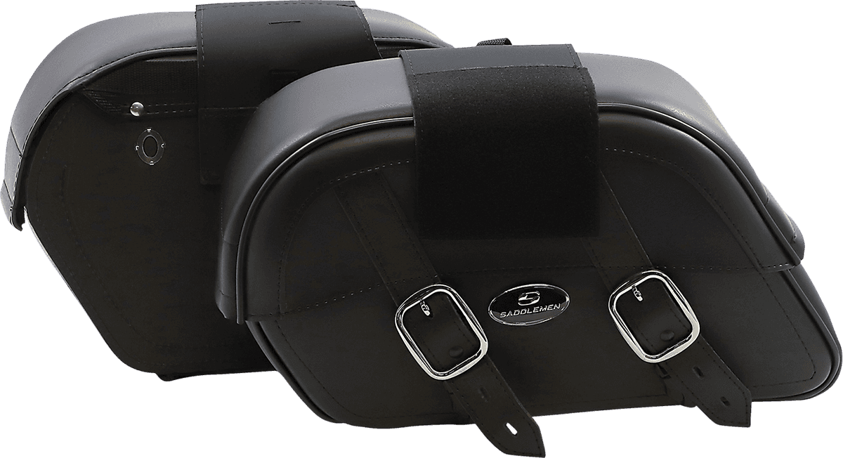 SADDLEMEN 3501-0319 Drifter™ Slant Saddlebags - Large