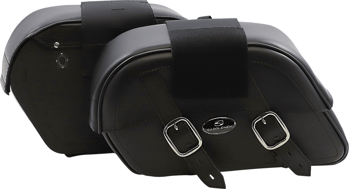 SADDLEMEN 3501-0319 Drifter™ Slant Saddlebags - Large