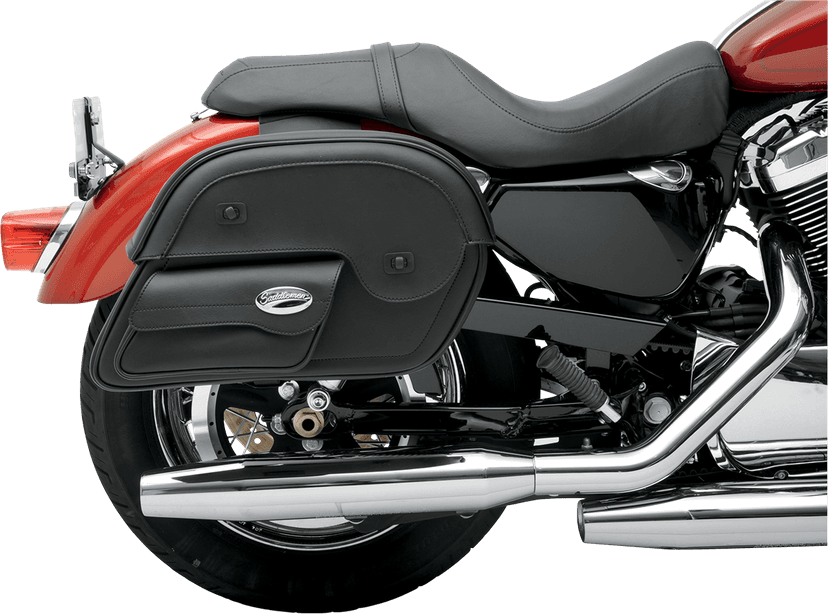SADDLEMEN 3501-0384 Cruis'n™ Slant Face Pouch Saddlebags - Large — image 4 of 5