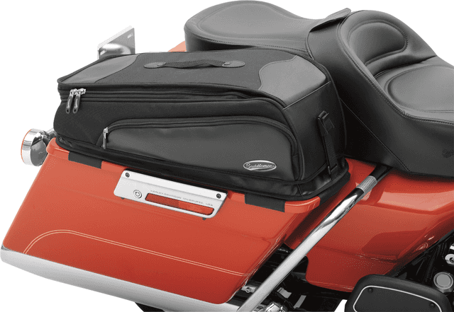 SADDLEMEN 3501-0454 Saddlebag Lid Cover w/ Storage Bags — image 1 of 2