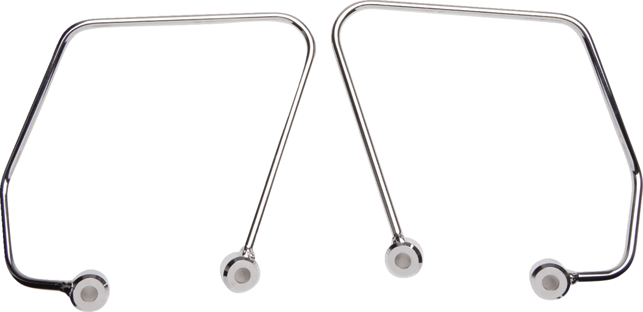 COBRA 3501-0617 Saddlebag Supports - Chrome - Honda VT750 '10-'13