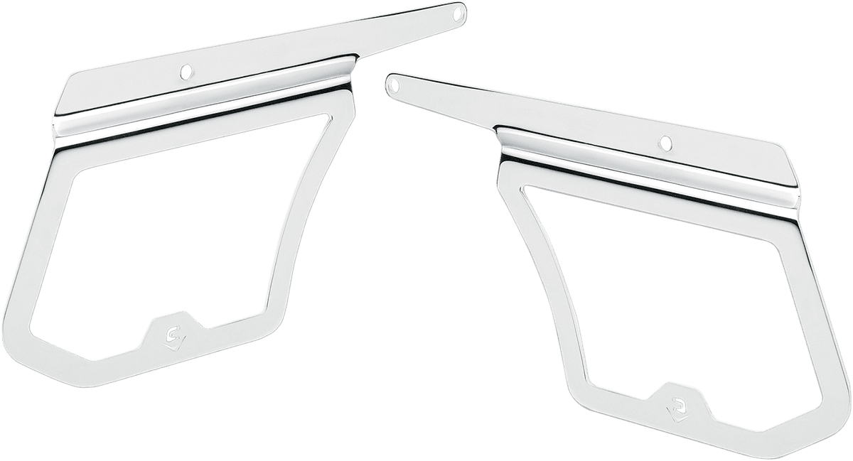 COBRA 3501-0622 Saddlebag Supports - Chrome - FL/FX
