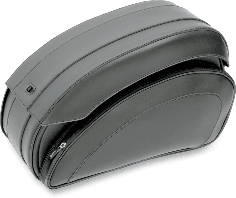 SADDLEMEN 3501-0717 Deluxe Throwover Saddlebag - Black — image 2 of 4