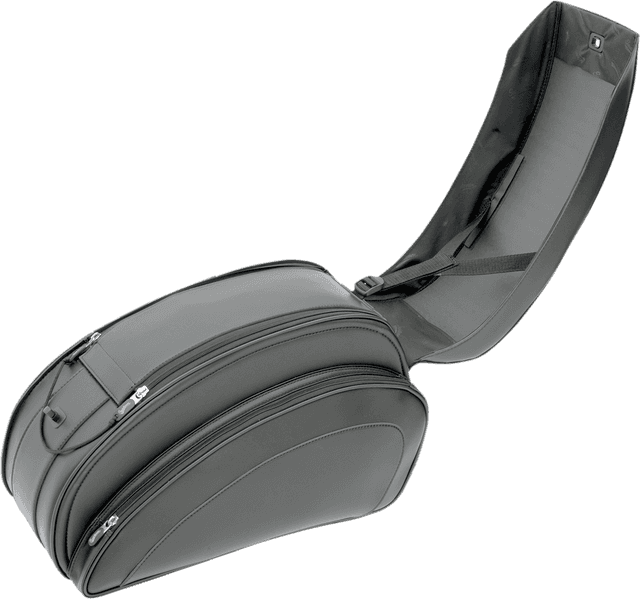 SADDLEMEN 3501-0717 Deluxe Throwover Saddlebag - Black — image 3 of 4