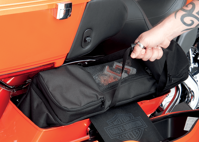 DRAG SPECIALTIES SEATS 3501-0771 Saddlebag Liners - Black - FL '93-'13 — image 5 of 6