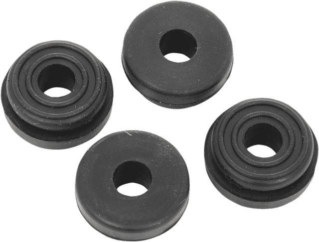 DRAG SPECIALTIES 3501-0854 Replacement Saddlebag Grommets - 4 Pack