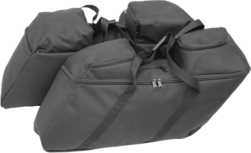DRAG SPECIALTIES SEATS 3501-0942 Saddlebag Liners - Black - FL '14-'22 — image 1 of 4