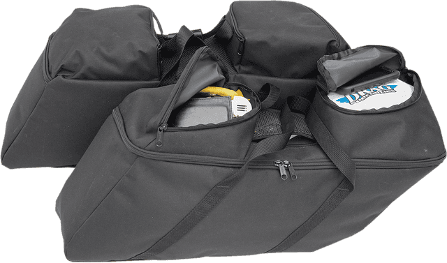 DRAG SPECIALTIES SEATS 3501-0942 Saddlebag Liners - Black - FL '14-'22 — image 3 of 4