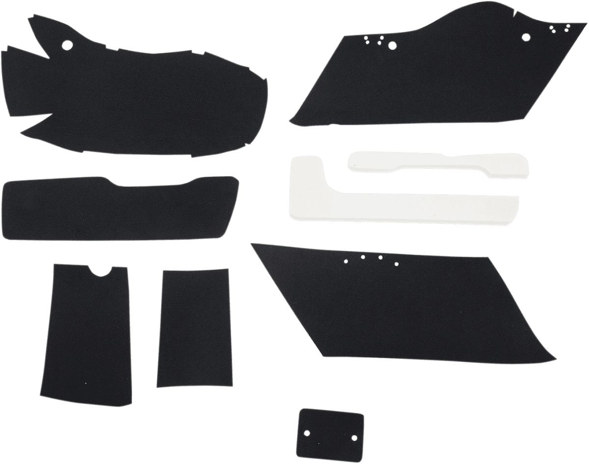 DRAG SPECIALTIES SEATS 3501-0943 Saddlebag Lining Kit - Black - FL '14-'22