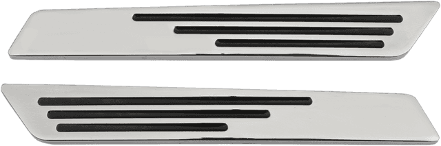 DRAG SPECIALTIES 3501-0962 Saddlebag Hinge Inserts - Chrome - FL '14-'25