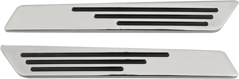 DRAG SPECIALTIES 3501-0962 Saddlebag Hinge Inserts - Chrome - FL '14-'25