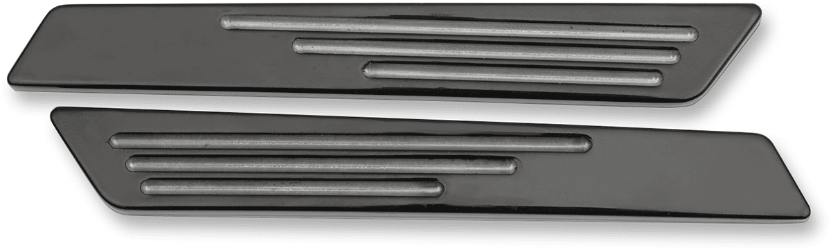 DRAG SPECIALTIES 3501-0963 Saddlebag Hinge Inserts - Black - FL '14-'25