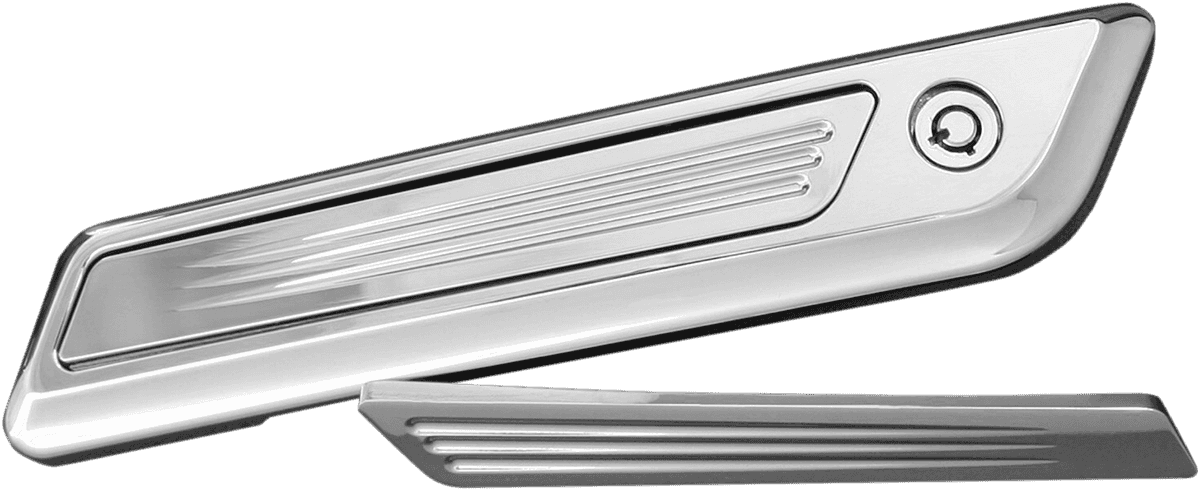 ACCUTRONIX 3501-0970 Saddlebag Latch Insert - Chrome