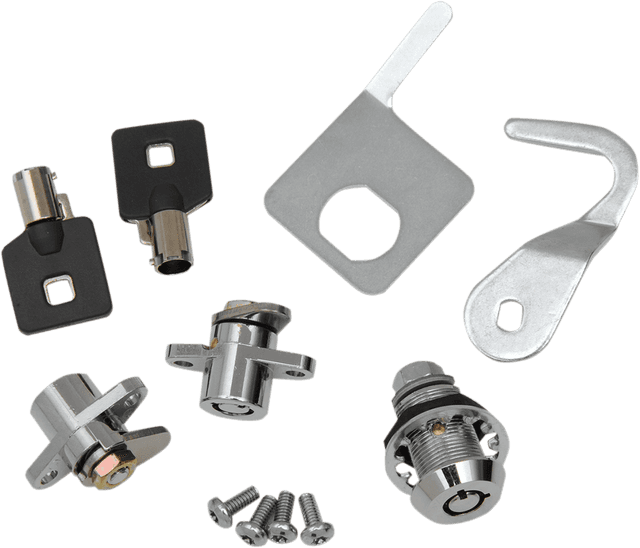 DRAG SPECIALTIES 3501-0978 Saddlebag and Tour-Pak® Lock Kit