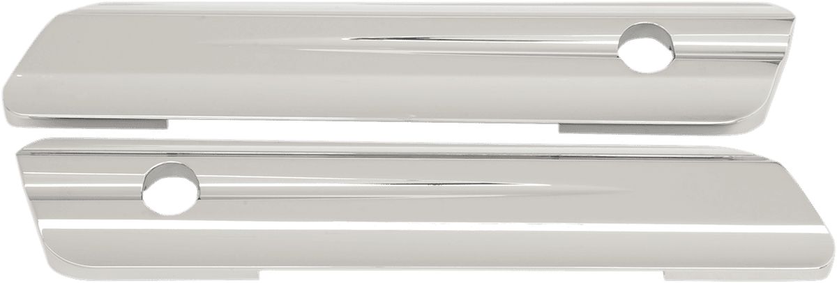 DRAG SPECIALTIES 3501-1087 Hinge Covers - Chrome - FL '14-'25