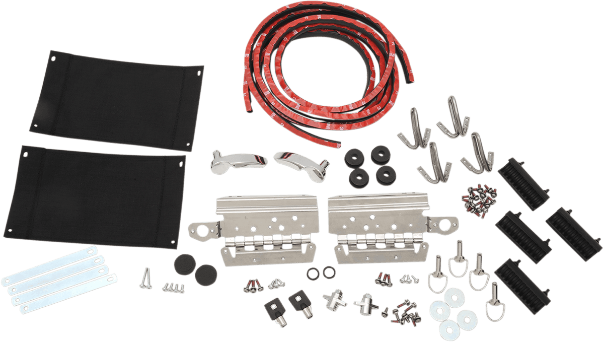 DRAG SPECIALTIES 3501-1152 Saddlebag Lid Complete Hardware Kit - FL '14-'25
