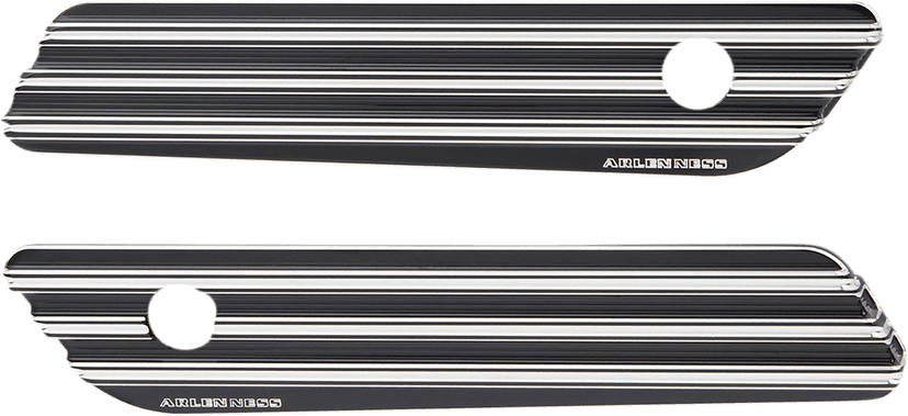 ARLEN NESS 3501-1214 10-Gauge Hinge Covers - Black - '14-'24 — image 1 of 2