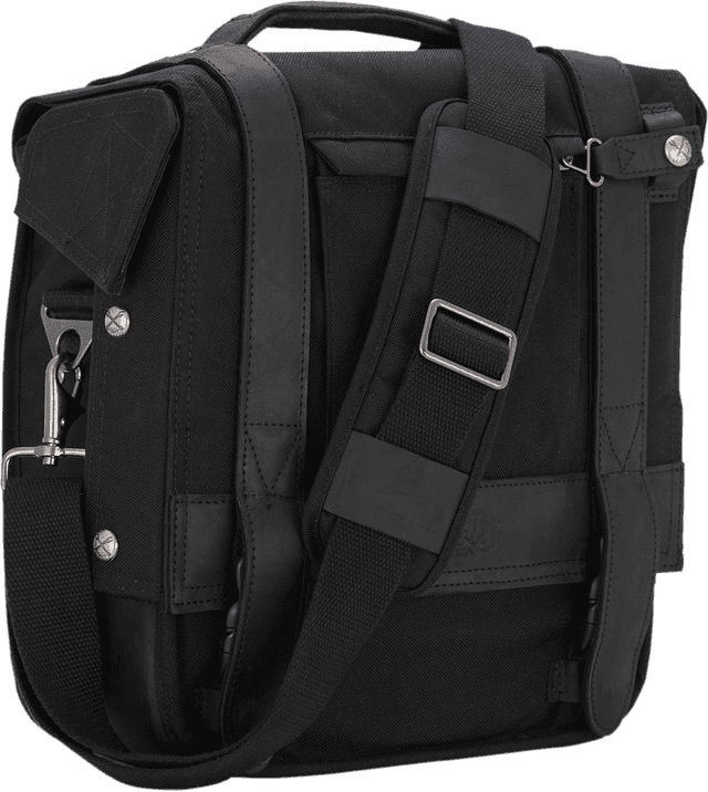 BURLY BRAND 3501-1345 Voyager Detachable Cordura® Saddlebag - Black — image 3 of 4