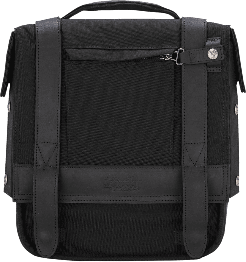 BURLY BRAND 3501-1345 Voyager Detachable Cordura® Saddlebag - Black — image 1 of 4