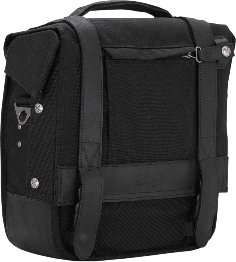 BURLY BRAND 3501-1345 Voyager Detachable Cordura® Saddlebag - Black — image 2 of 4
