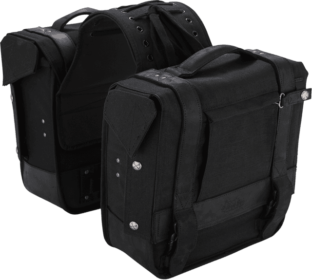 BURLY BRAND 3501-1419 Throw-Over Saddlebag - Black — image 1 of 4