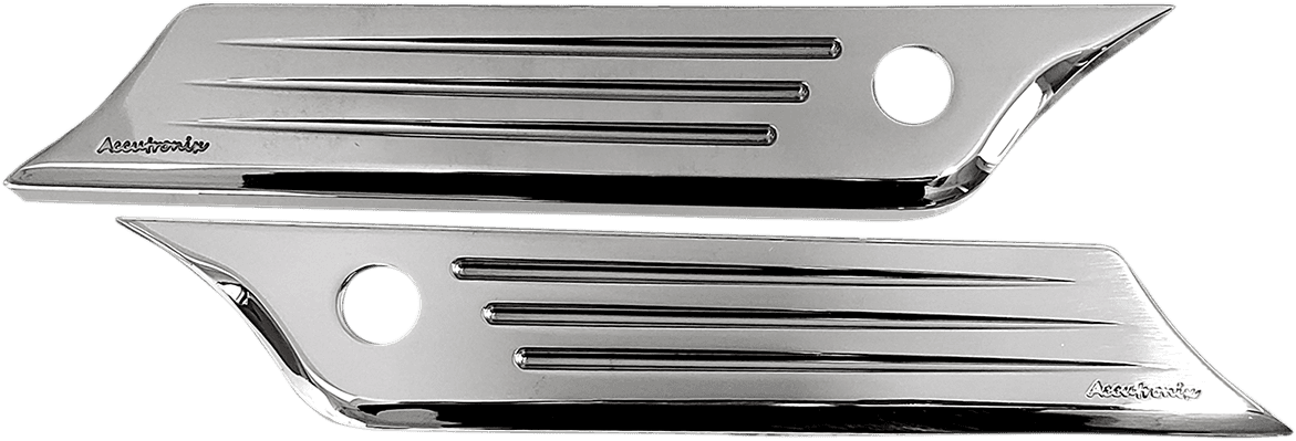 ACCUTRONIX 3501-1582 Speed Ball Saddlebag Cover Latch - Chrome