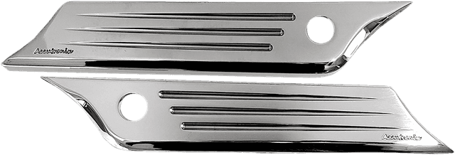 ACCUTRONIX 3501-1582 Speed Ball Saddlebag Cover Latch - Chrome