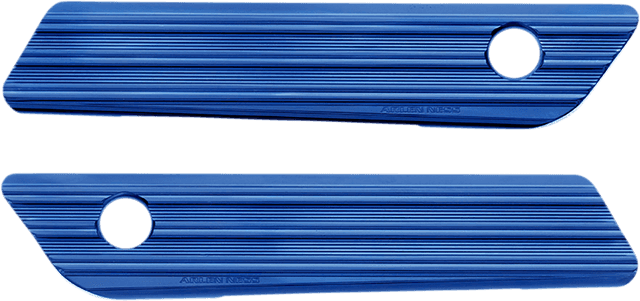 ARLEN NESS 3501-1635 Saddlebag Latch Covers - Blue