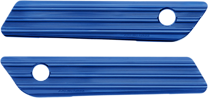ARLEN NESS 3501-1635 Saddlebag Latch Covers - Blue