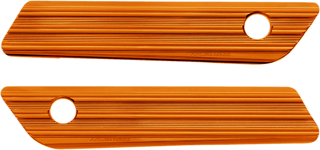 ARLEN NESS 3501-1637 Saddlebag Latch Covers - Orange