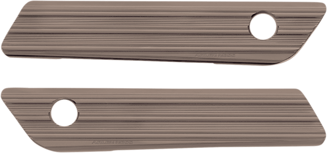 ARLEN NESS 3501-1639 Saddlebag Latch Covers - Titanium