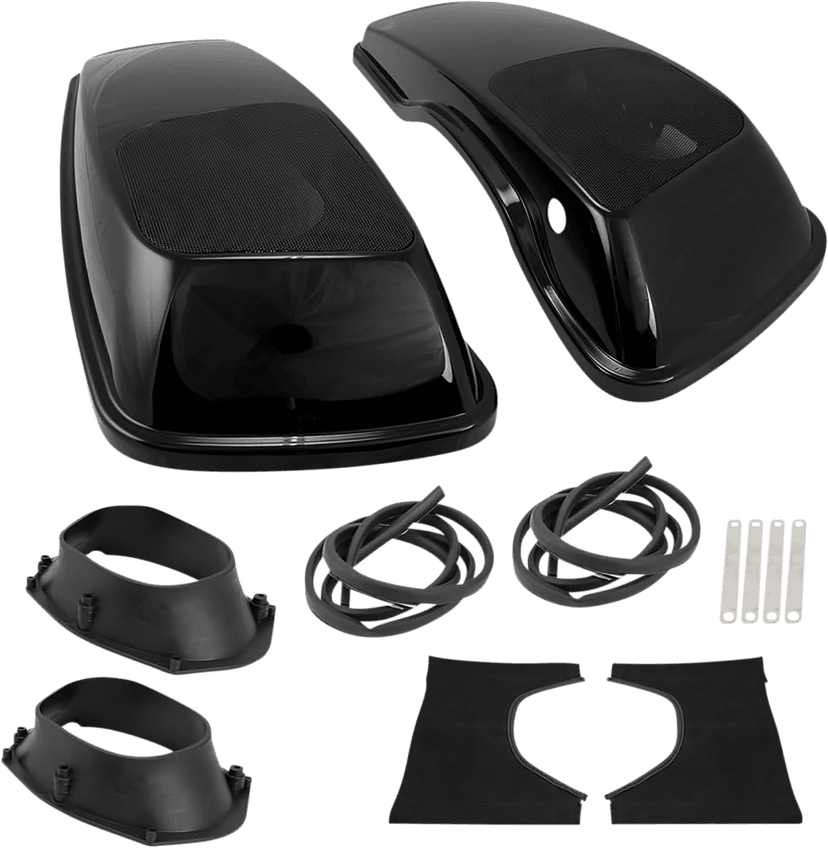 SADDLE TRAMP 3501-1650 Saddlebag Lid - Dual - FLH/FLT — image 2 of 3