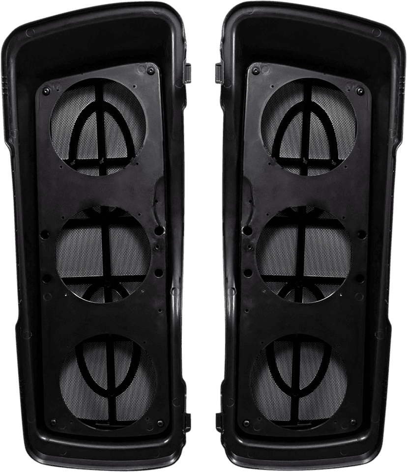 SADDLE TRAMP 3501-1652 Saddlebag Lid - Triple - FLH/FLTR — image 3 of 6
