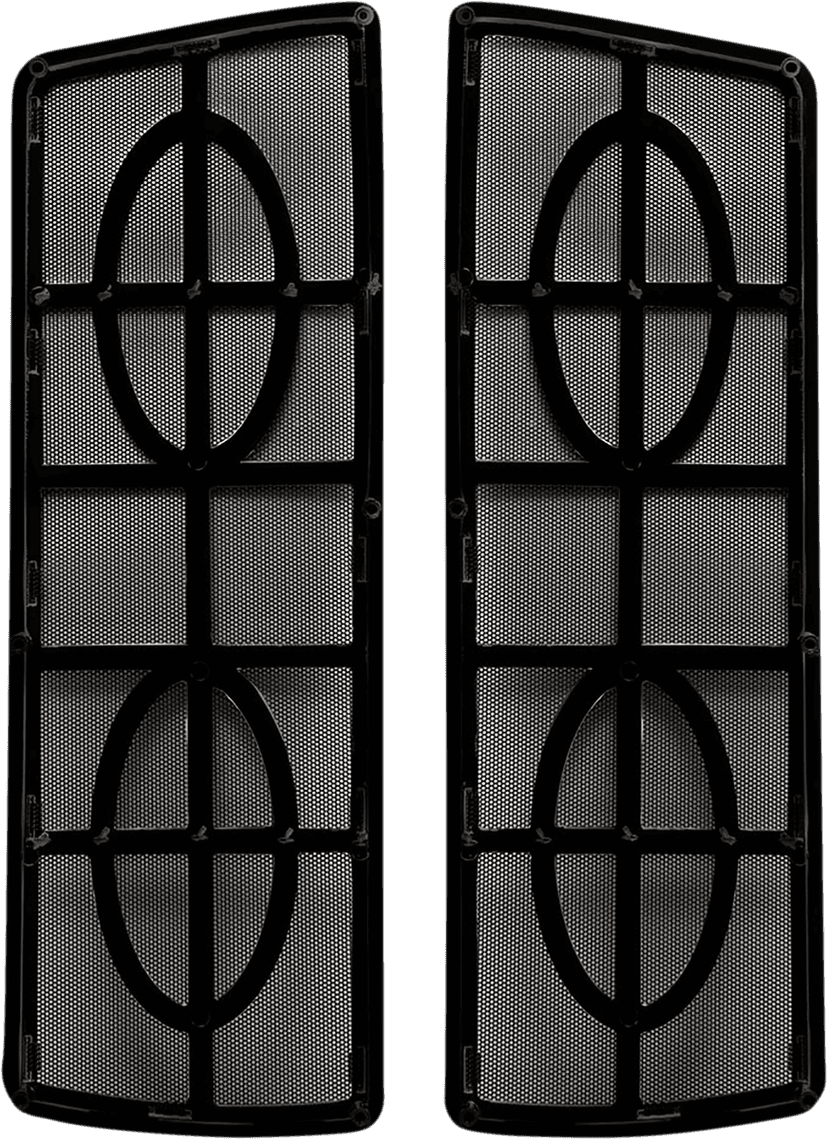 SADDLE TRAMP 3501-1652 Saddlebag Lid - Triple - FLH/FLTR — image 2 of 6