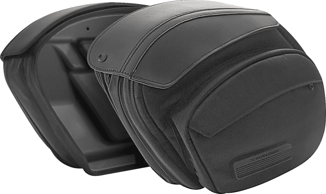 SADDLEMEN 3501-1934 Saddlebags - M8 Softail