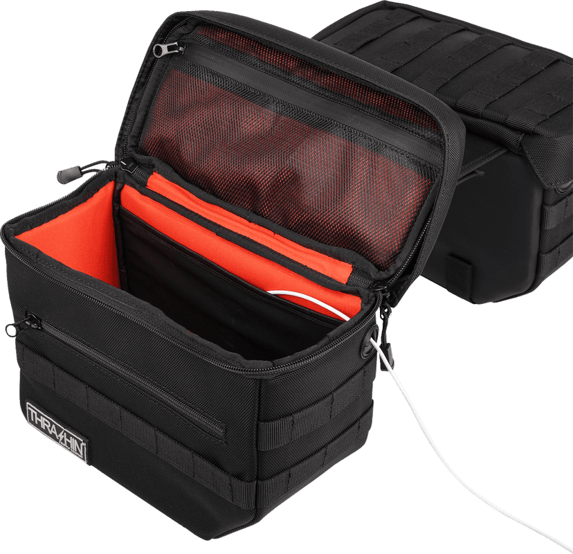 THRASHIN SUPPLY CO. 3501-1960 Essential Saddlebags - Black — image 8 of 16