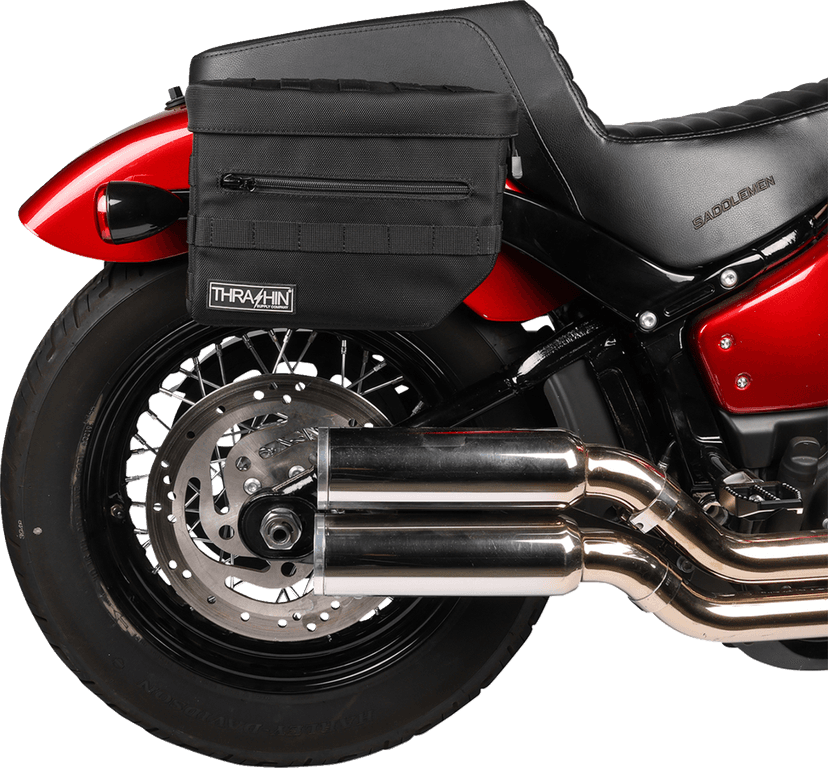 THRASHIN SUPPLY CO. 3501-1960 Essential Saddlebags - Black — image 10 of 16