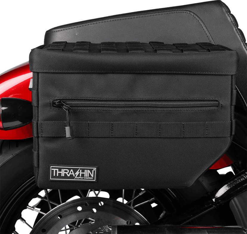 THRASHIN SUPPLY CO. 3501-1961 Escape Saddlebags - Black — image 14 of 16