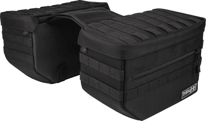 THRASHIN SUPPLY CO. 3501-1961 Escape Saddlebags - Black — image 1 of 16