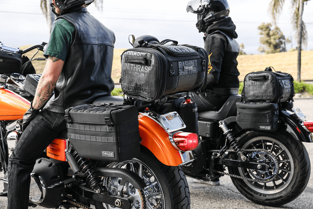 THRASHIN SUPPLY CO. 3501-1963 Expedition Saddlebags - Black — image 6 of 8