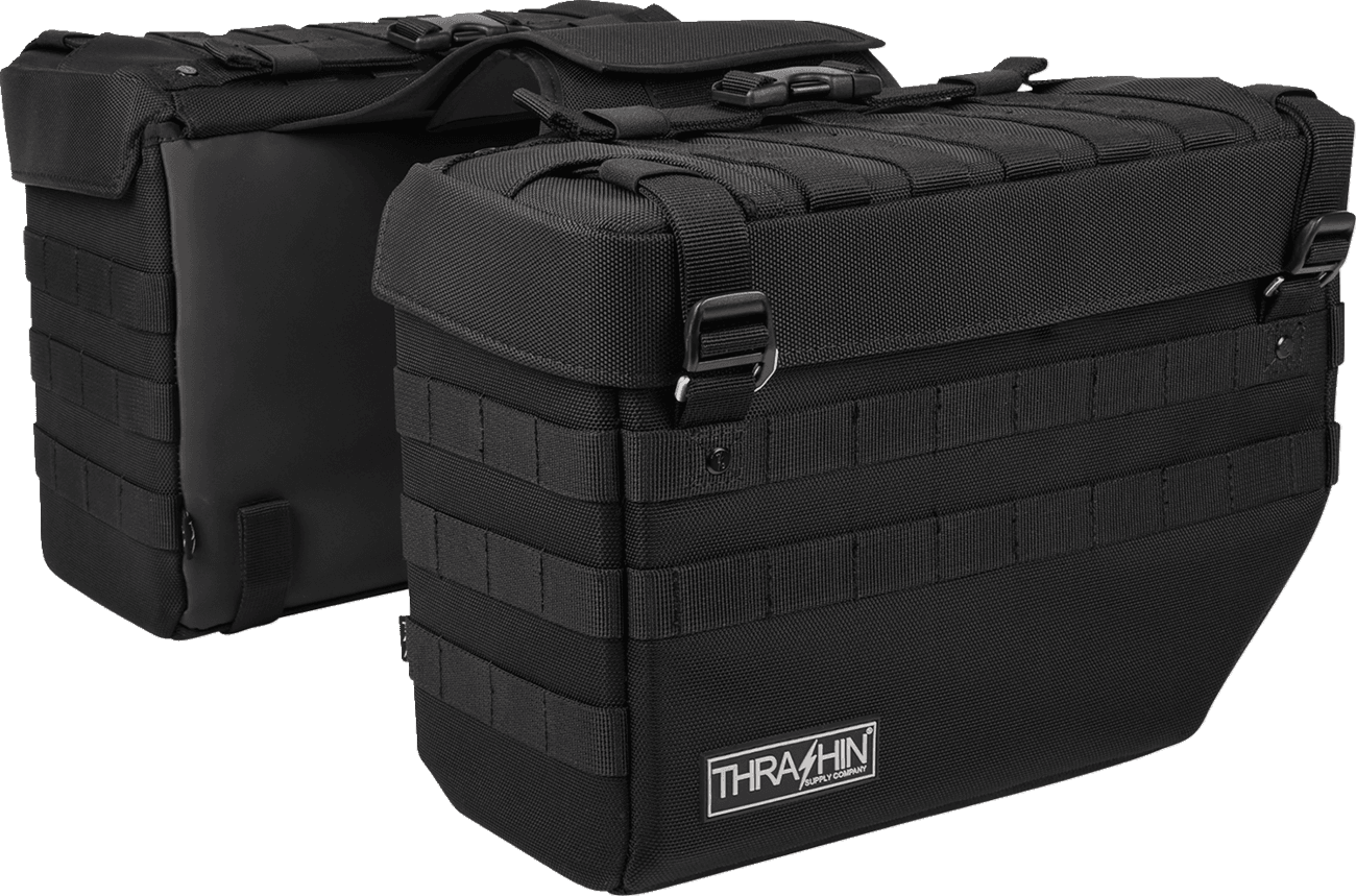 THRASHIN SUPPLY CO. 3501-1963 Expedition Saddlebags - Black
