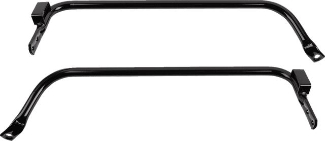 DRAG SPECIALTIES 3501-1974 Saddlebag Support Brackets - Black - FL '04-'08 — image 2 of 2