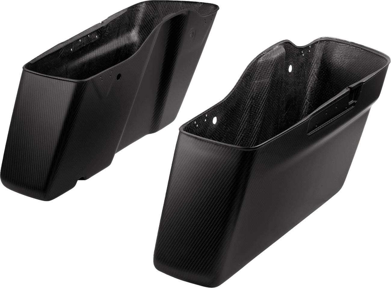 SLYFOX 3501-2122 Saddlebag Bottoms - Carbon Matte - FL '14-'23
