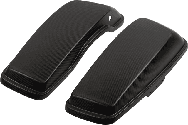 SLYFOX 3501-2124 Saddlebag Lids - Carbon Matte - FL '14-'23