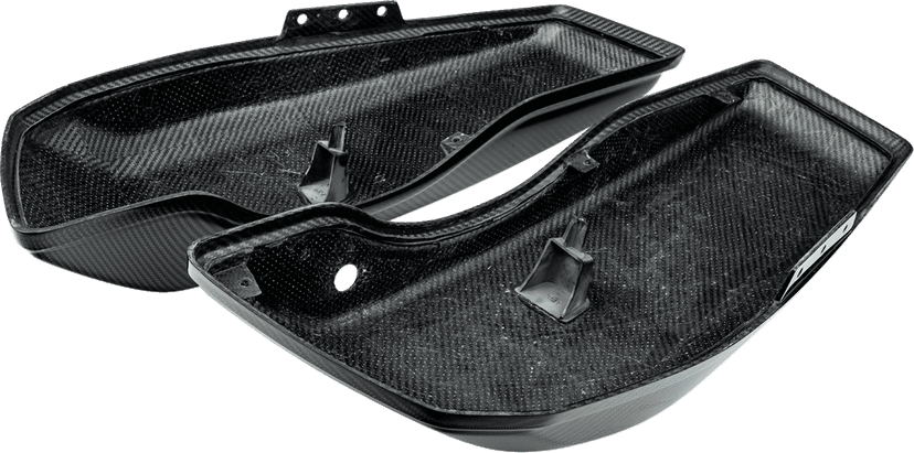 SLYFOX 3501-2127 Saddlebag Lids - Carbon Gloss - FL '24-'25 — image 2 of 3