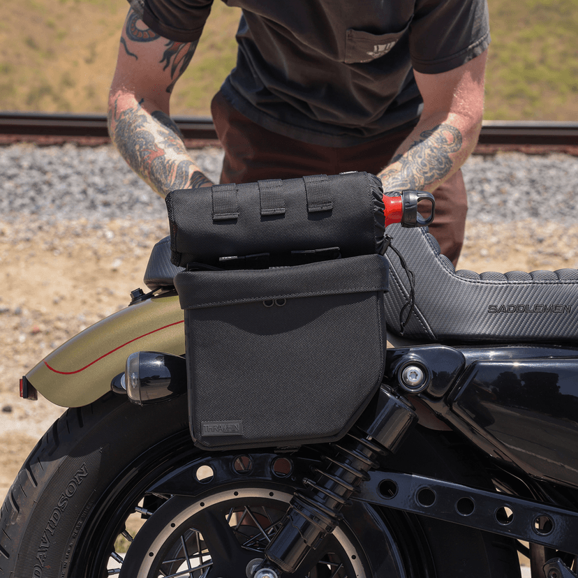 THRASHIN SUPPLY CO. 3501-2168 Mini Essential Saddlebags - 8 Liter — image 13 of 13