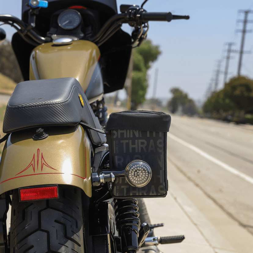 THRASHIN SUPPLY CO. 3501-2168 Mini Essential Saddlebags - 8 Liter — image 10 of 13