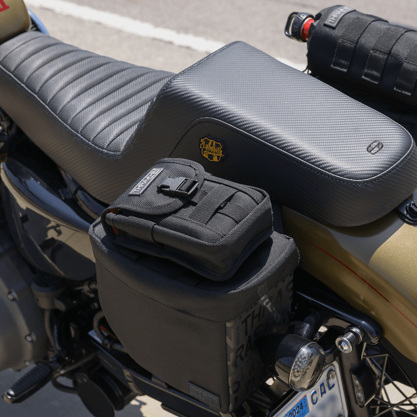 THRASHIN SUPPLY CO. 3501-2168 Mini Essential Saddlebags - 8 Liter — image 6 of 13