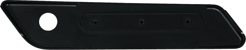 KODLIN USA 35012392 Saddlebag Latch Covers - Gloss Black - Vektor - FLH/FLT '23-'26 — image 2 of 8